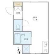 NSコーポの間取り画像