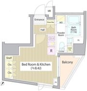 NJK MARQUIS OMOTESANDOの間取り画像