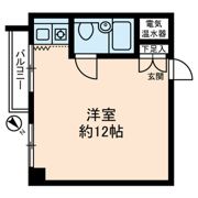 DIKマンション新橋の間取り画像