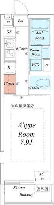 リブリ・みぺぽの間取り画像