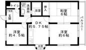 ケスハイツ一色の間取り画像