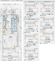 エステムコート名古屋鶴舞Ⅱレアーヴの間取り画像