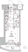 クレイシア大井町の間取り画像