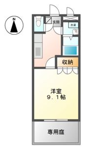 フォンティーヌの間取り画像