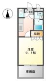 フォンティーヌの間取り画像