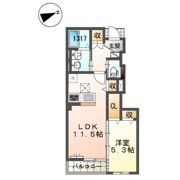 エール 藤の間取り画像