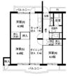 ビレッジハウス志染18号棟の間取り画像