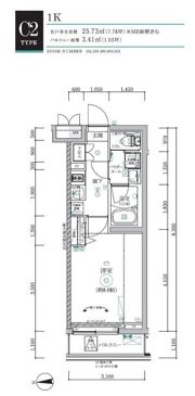RELUXIA三軒茶屋の間取り画像