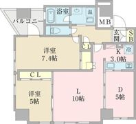 YZ mahoroba(ワイズ マホロバ)の間取り画像