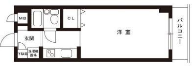 ジュネス北在家Ⅰの間取り画像