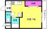 ジュネス新在家の間取り画像