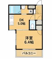 キャンパスCity丸山の間取り画像