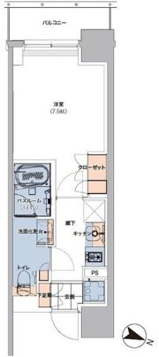 ボヌールステージ笹塚の間取り画像