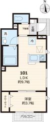 ベラルーチェの間取り画像