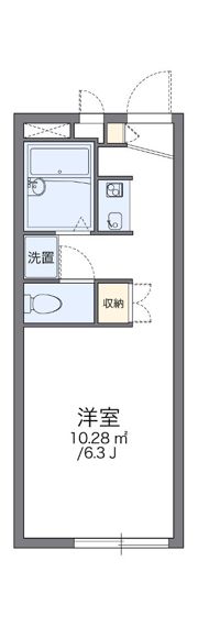 レオパレス境川親水公園の間取り画像