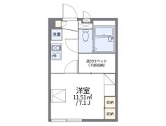 レオパレスアメニティ中葛西の間取り画像