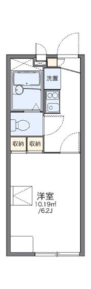 レオパレスサザンコンフォートの間取り画像