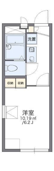 レオパレスサザングリーンの間取り画像