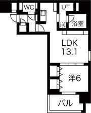 ルシェット白川公園の間取り画像