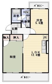 ヴィブレ鷲巣の間取り画像