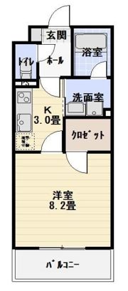 イーリス・ネモスの間取り画像