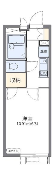レオパレスT＆Tの間取り画像