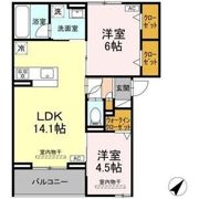 エメフィール馬渕の間取り画像