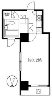 アネックス神泉の間取り画像