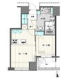 White Tower Hamamatsuchoの間取り画像