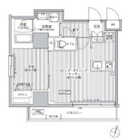 グラン，フォークス神田イーストタワーの間取り画像