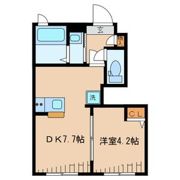 グリーンヒルズ山王B棟の間取り画像
