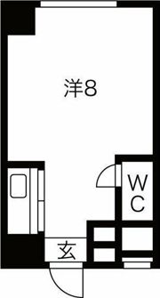 ユニーブル新栄の間取り画像