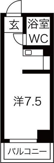 ラフィネ新栄の間取り画像