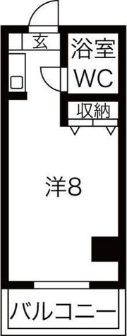 ラフィネ新栄の間取り画像