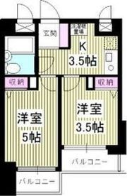 ラフィネ新栄の間取り画像