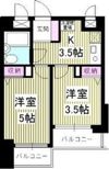 ラフィネ新栄の間取り画像
