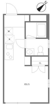 レガリア下丸子の間取り画像