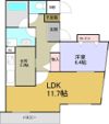 ラッフル千代田の間取り画像