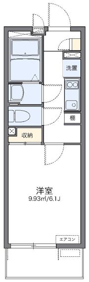 レオネクストTAKARADAⅡの間取り画像