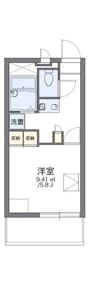 レオパレスKOUYAの間取り画像