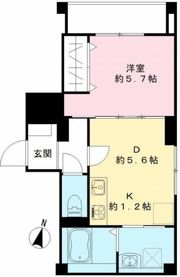 グランドグレース神楽坂の間取り画像