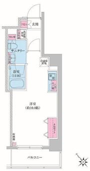 レジディア荻窪Ⅲの間取り画像