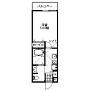 レアージュ平井の間取り画像