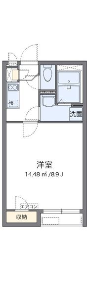 クレイノアペルト泉佐野Ⅱの間取り画像