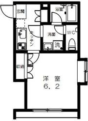 トライテラスの間取り画像