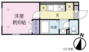 コーナス中野の間取り画像