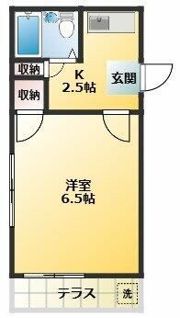 鈴木ハイムの間取り画像