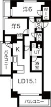 ローレルアイ久屋大通の間取り画像