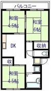 ライズィングマンションC棟の間取り画像