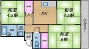 ライズィングマンションC棟の間取り画像